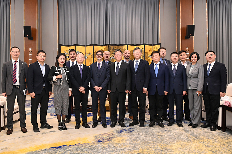 European Chamber Delegates Met with Yancheng Party Secretary Zhou Bin